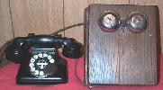 Leich Square Base Antique Telephone